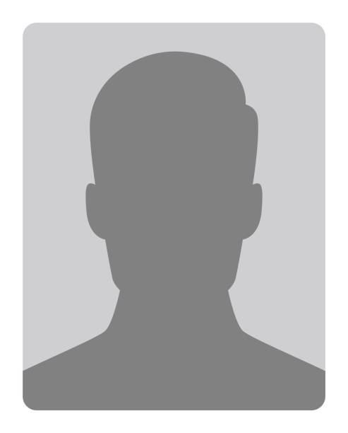 Phto Passport Silhouette. Abstract Element